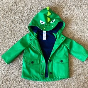 Little Me Dinosaur Rain Jacket 12m